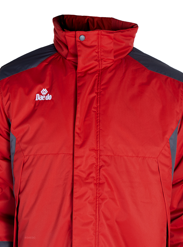 PARKA RED/GRAY