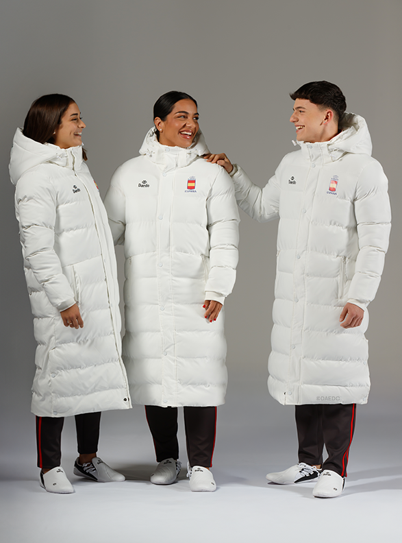 RFEK LONG PUFFER JACKET WHITE