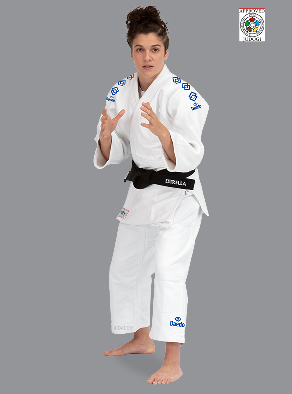 IJF JUDOGI DAEDO LOGO ON SHOULDER