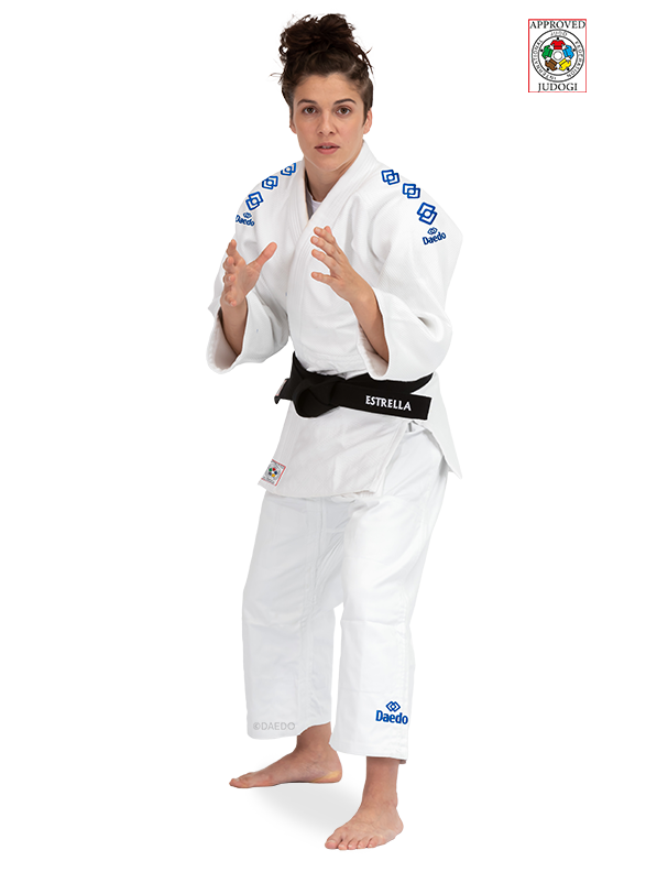 IJF JUDOGI DAEDO LOGO ON SHOULDER