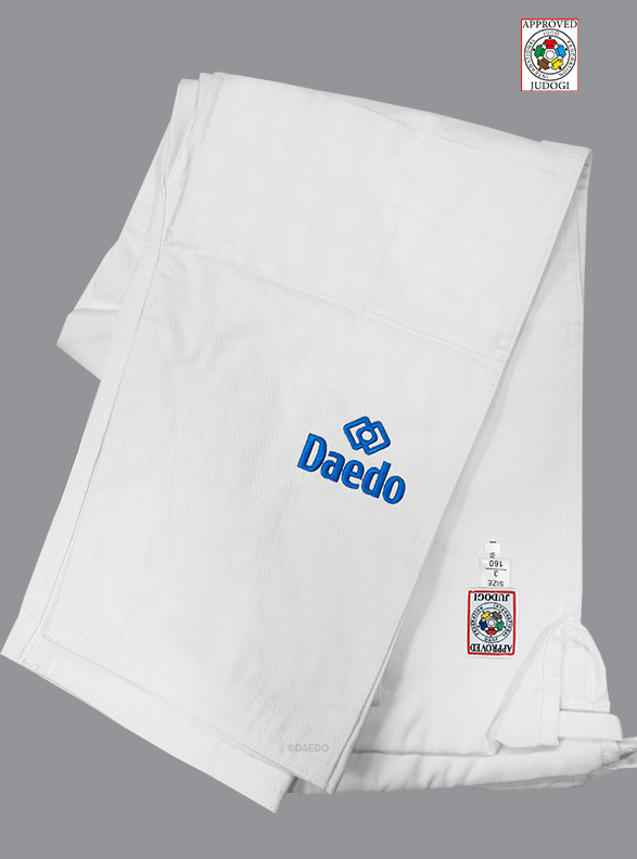 IJF JUDOGI DAEDO LOGO ON SHOULDER