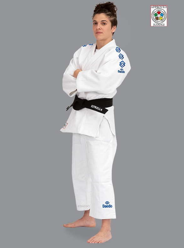 IJF JUDOGI DAEDO LOGO ON SHOULDER