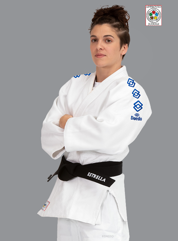 IJF JUDOGI DAEDO LOGO ON SHOULDER