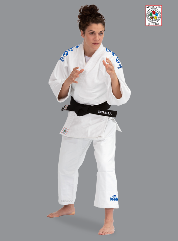 IJF JUDOGI DAEDO LOGO ON SHOULDER