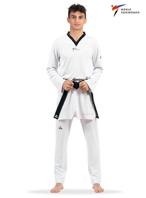 WT DRY-TECH COMPETITION UNIFORM BLACK COLLAR