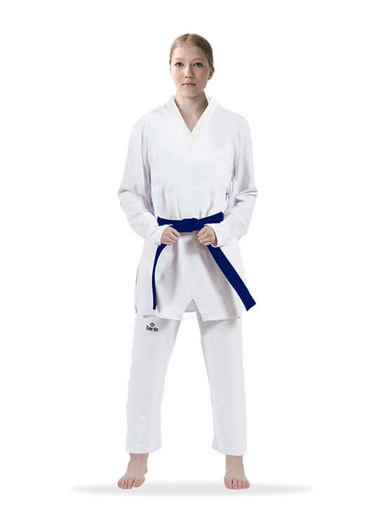 DRY-TECH COMPETITION UNIFORM WHITE COLLAR