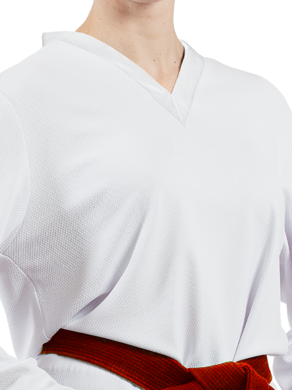DRY-TECH COMPETITION UNIFORM WHITE COLLAR