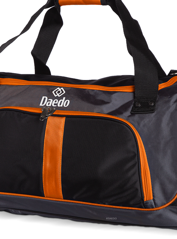 ORANGE SPORTS DUFFLE BAG