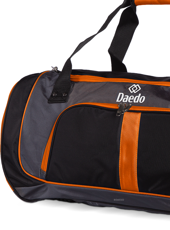 ORANGE SPORTS DUFFLE BAG