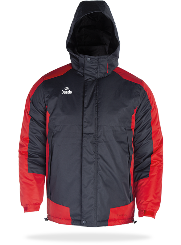 PARKA BLACK/RED