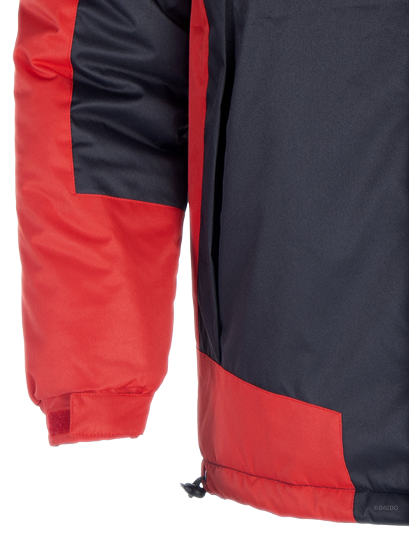 PARKA BLACK/RED