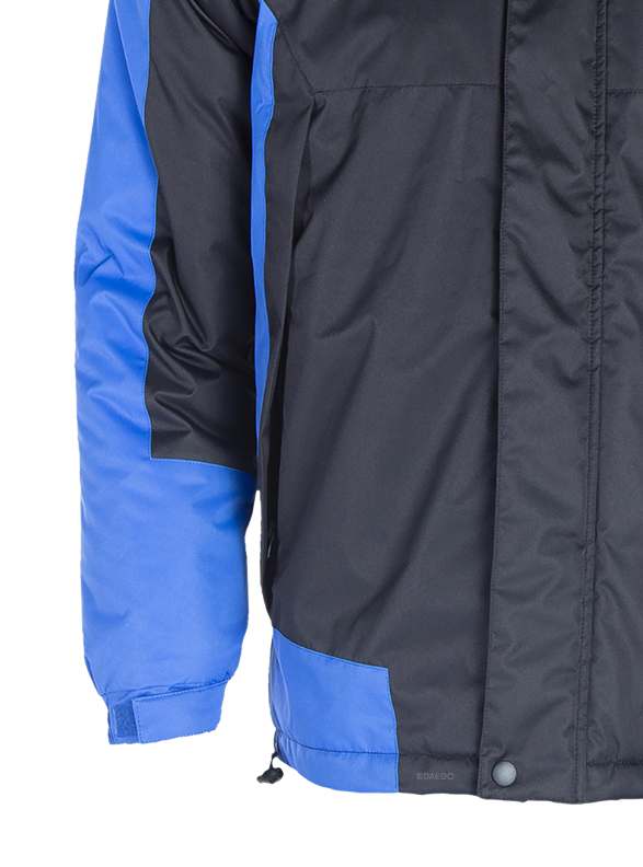 PARKA BLACK/BLUE
