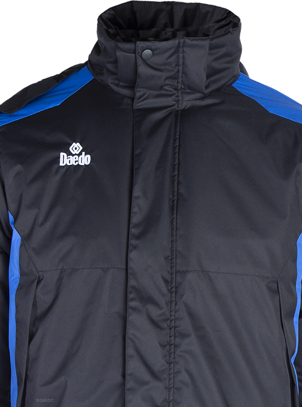 PARKA BLACK/BLUE