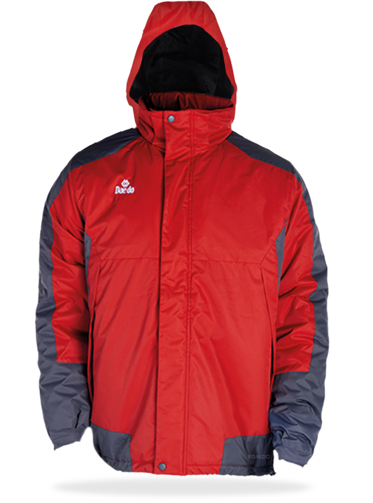 PARKA RED/GRAY