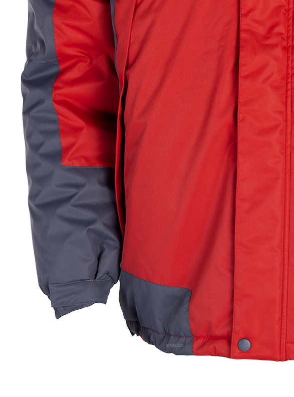 PARKA RED/GRAY