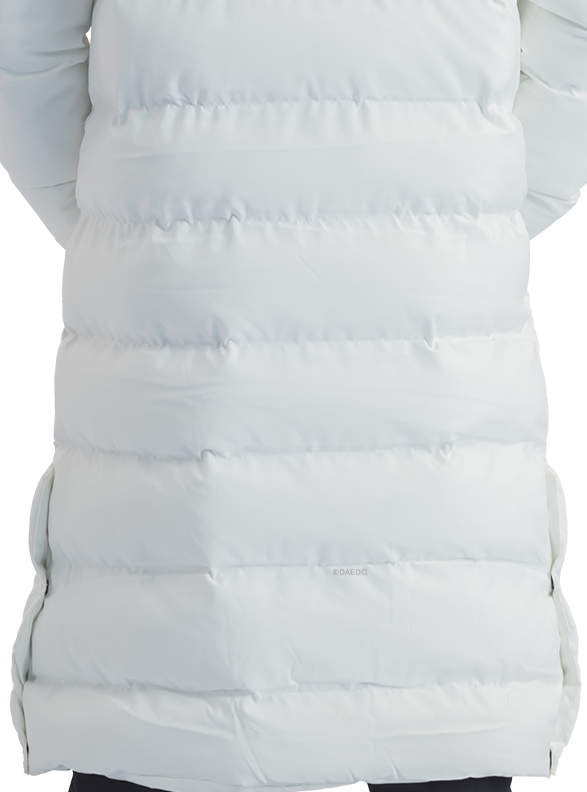 LONG PUFFER JACKET WHITE