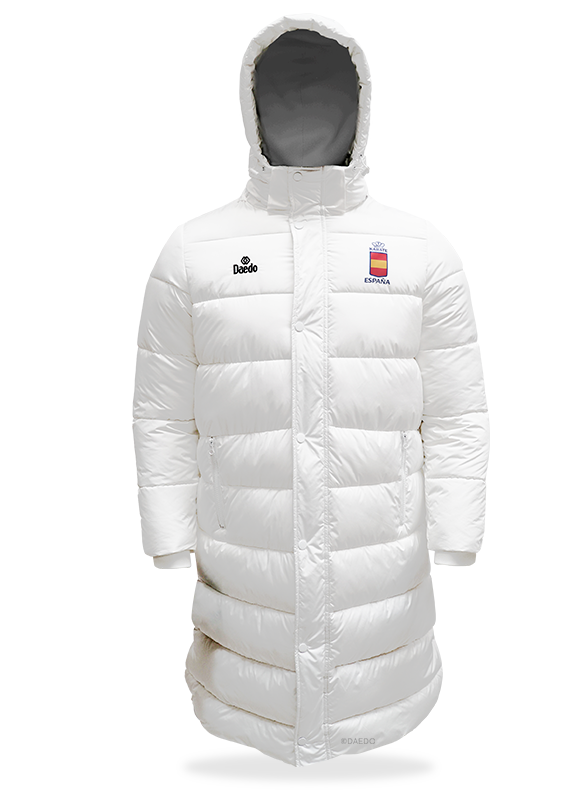 RFEK LONG PUFFER JACKET WHITE