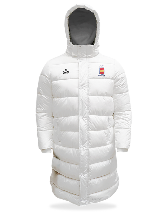 RFEK LONG PUFFER JACKET WHITE