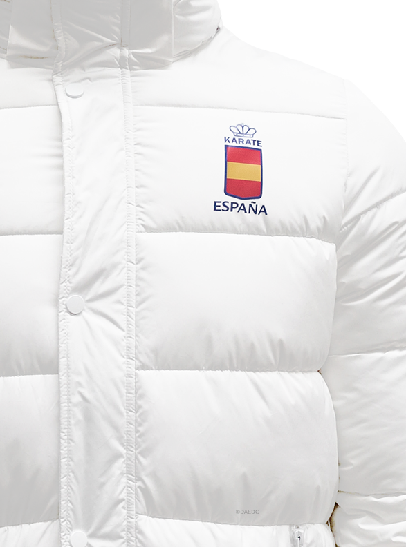 RFEK LONG PUFFER JACKET WHITE