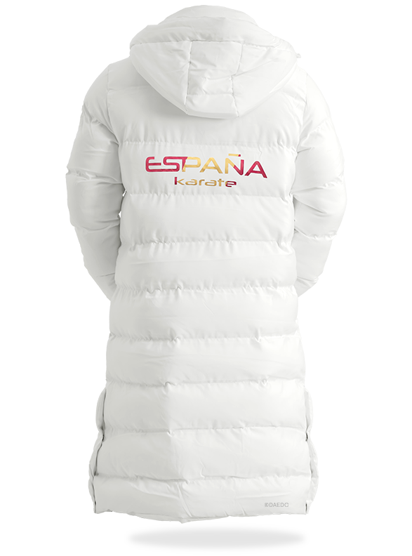 RFEK LONG PUFFER JACKET WHITE