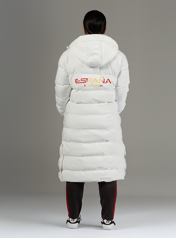 RFEK LONG PUFFER JACKET WHITE