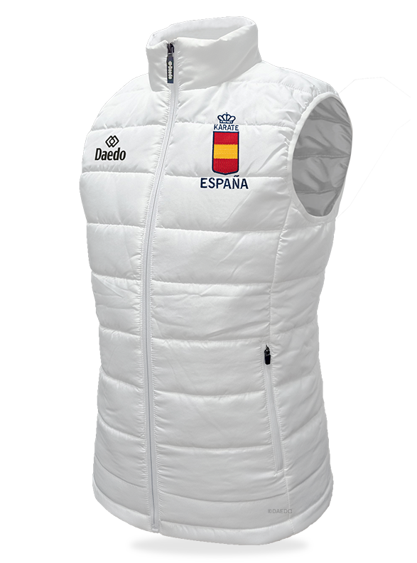 RFEK WHITE PADDED VEST