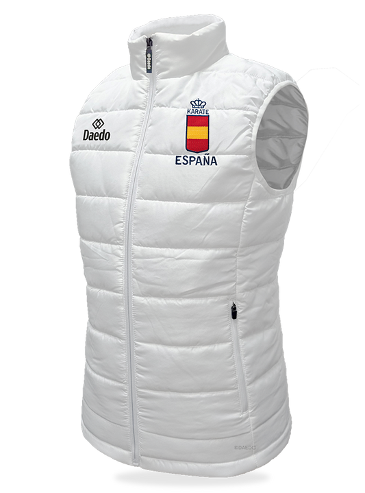 RFEK WHITE PADDED VEST