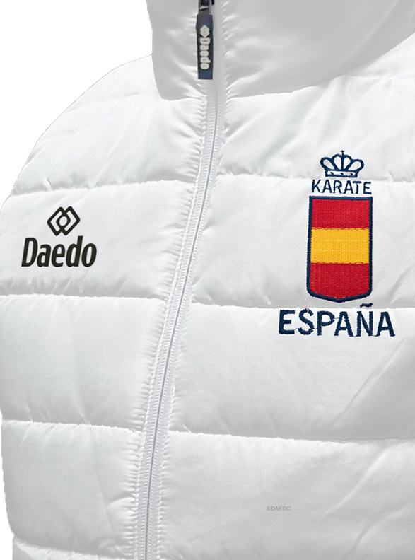 RFEK WHITE PADDED VEST
