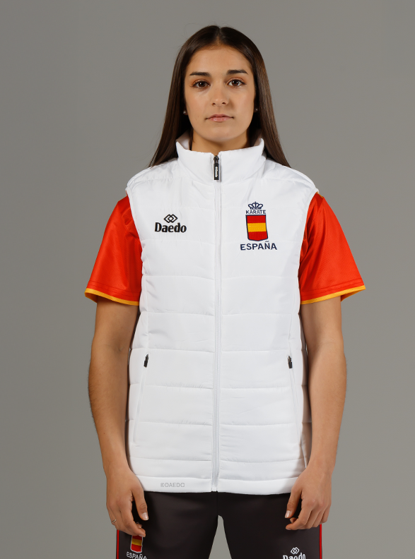RFEK WHITE PADDED VEST