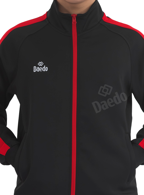 SLIM FIT TRACKSUIT BLACK