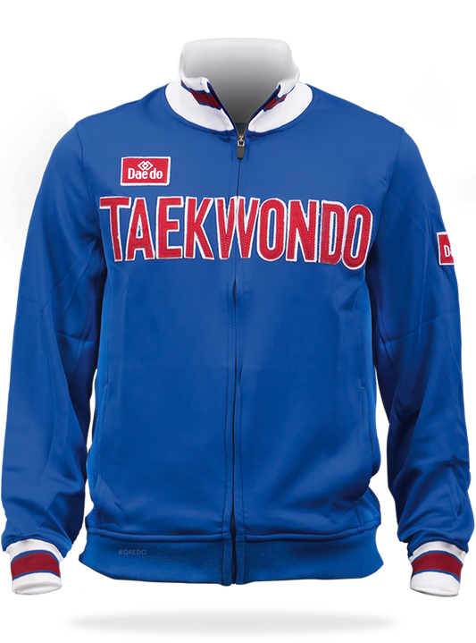 SLIM JACKET "TAEKWONDO" ROYAL BLUE