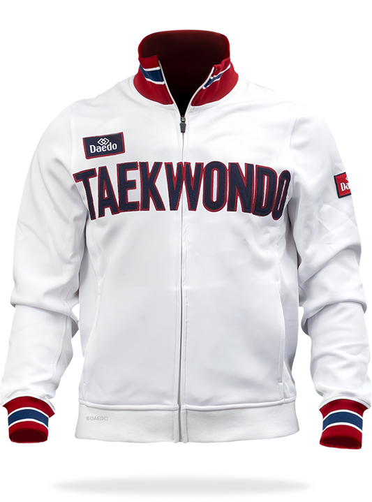 SLIM JACKET "TAEKWONDO" WHITE