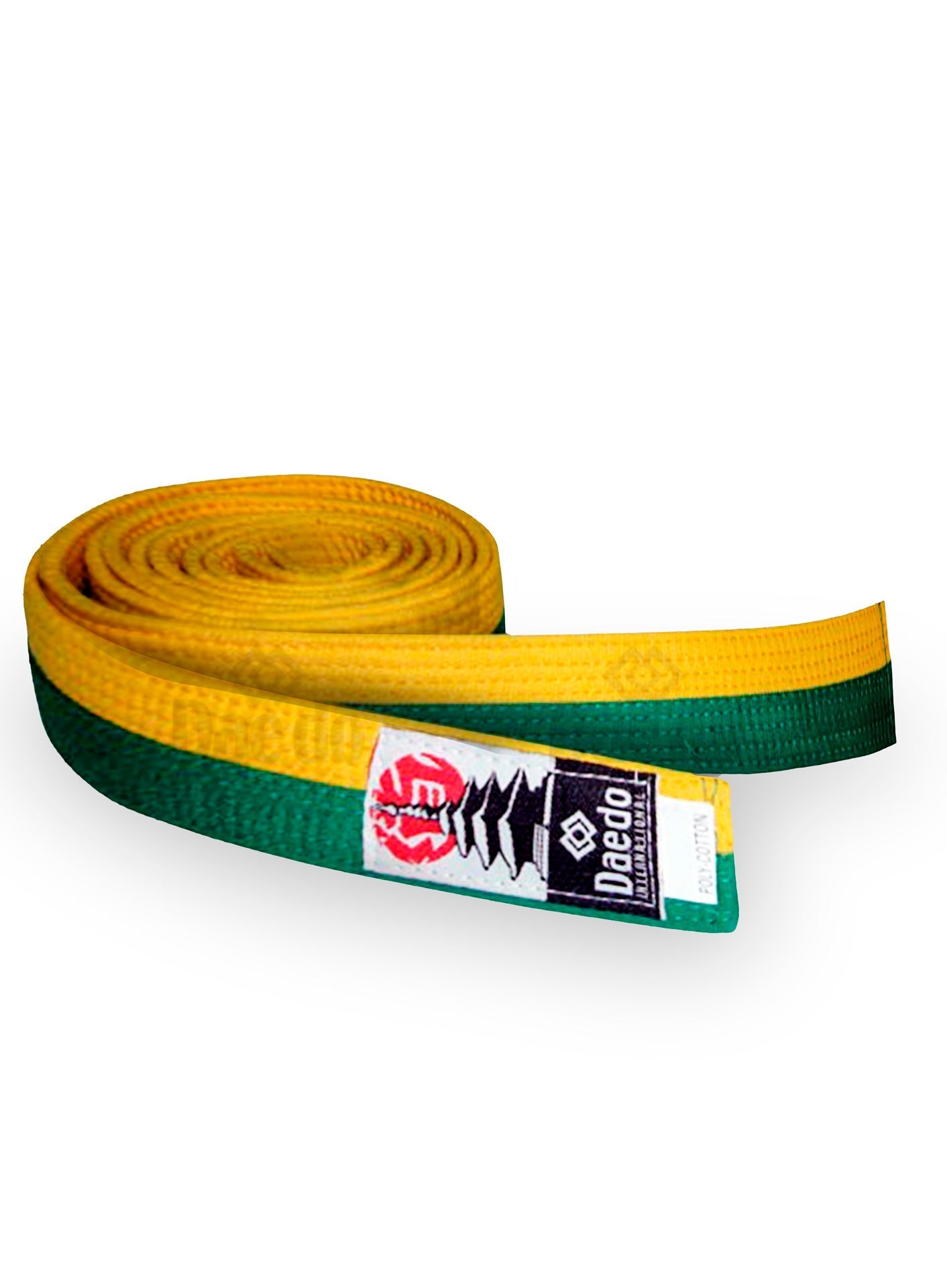 240CM BELT- YELLOW/GREEN KYOKUSHINKAI
