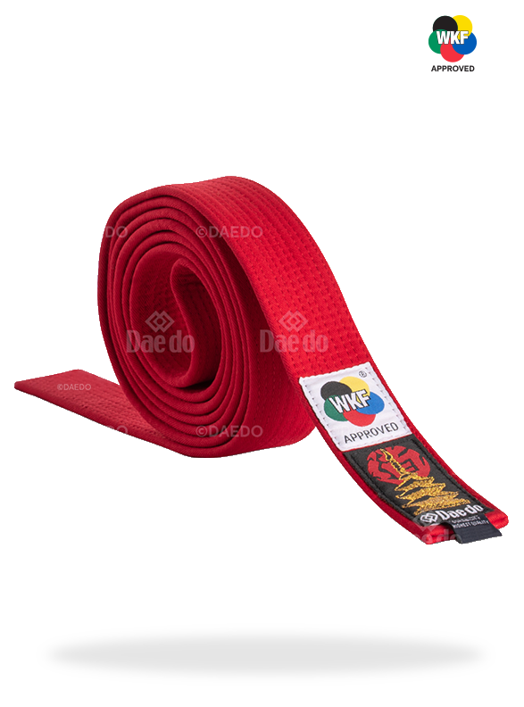 ADULT BELT RED WKF HIGH QUALITY 310CM