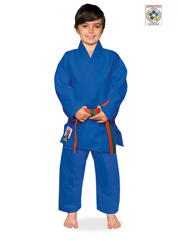 TRAINING JUDOGI SILVER BLUE