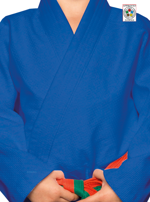 TRAINING JUDOGI SILVER BLUE