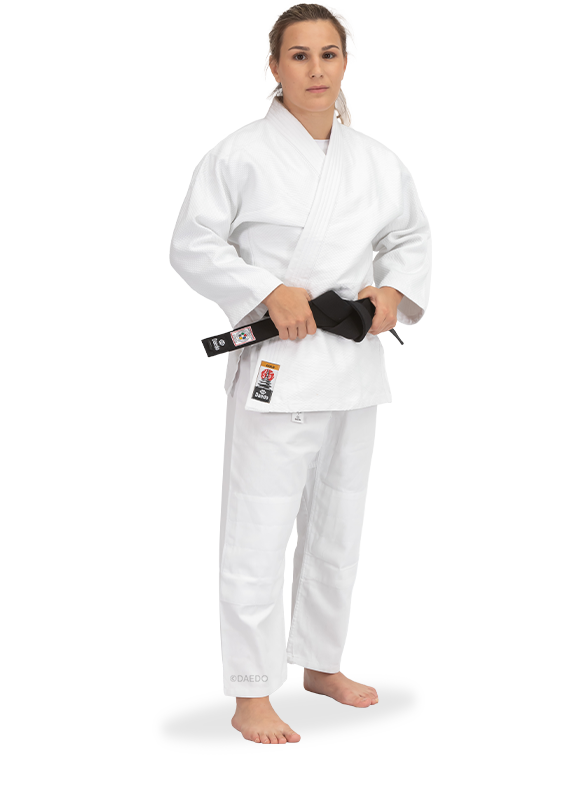 JUDOGI "GOLD" WHITE