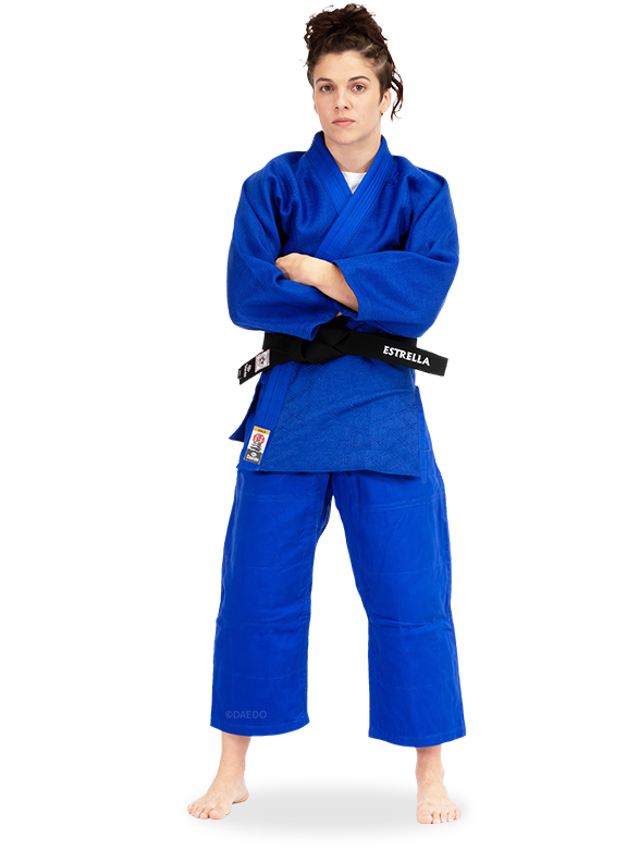 JUDOGI "GOLD" BLUE
