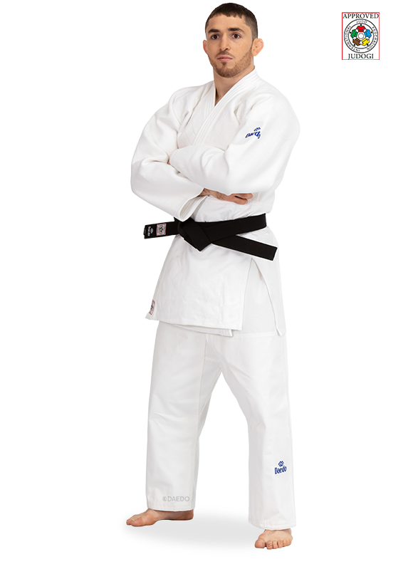 JUDOGI IJF SLIM FIT WHITE