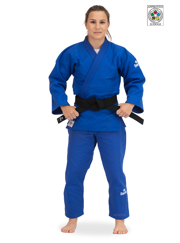 JUDOGI IJF SLIM FIT BLUE