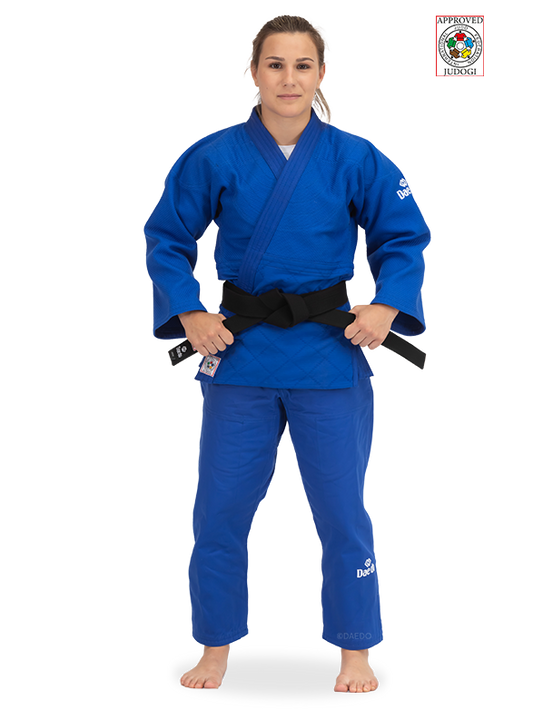 JUDOGI IJF SLIM FIT BLUE