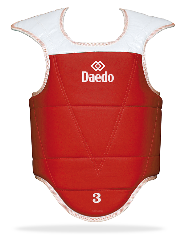 CHEST PROTECTOR TAEKWONDO BLUE/RED REVERSIBLE