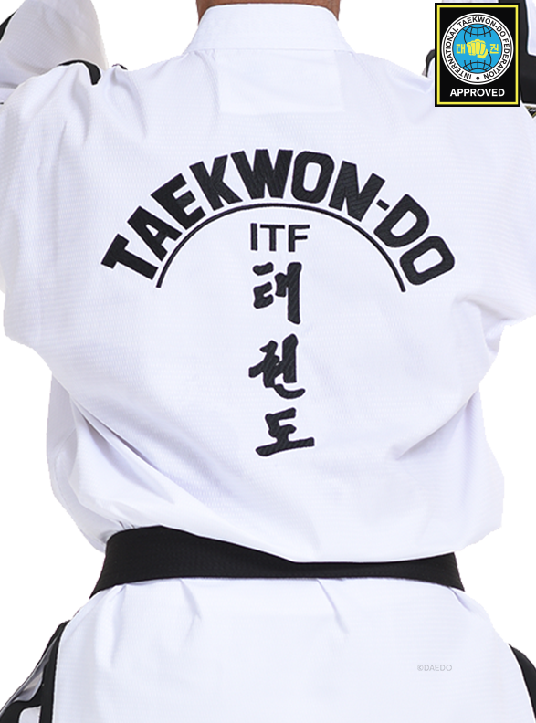 ITF APPROVED DOBOK INTERNATIONAL INSTRUCTOR & MASTER (RIBBED)