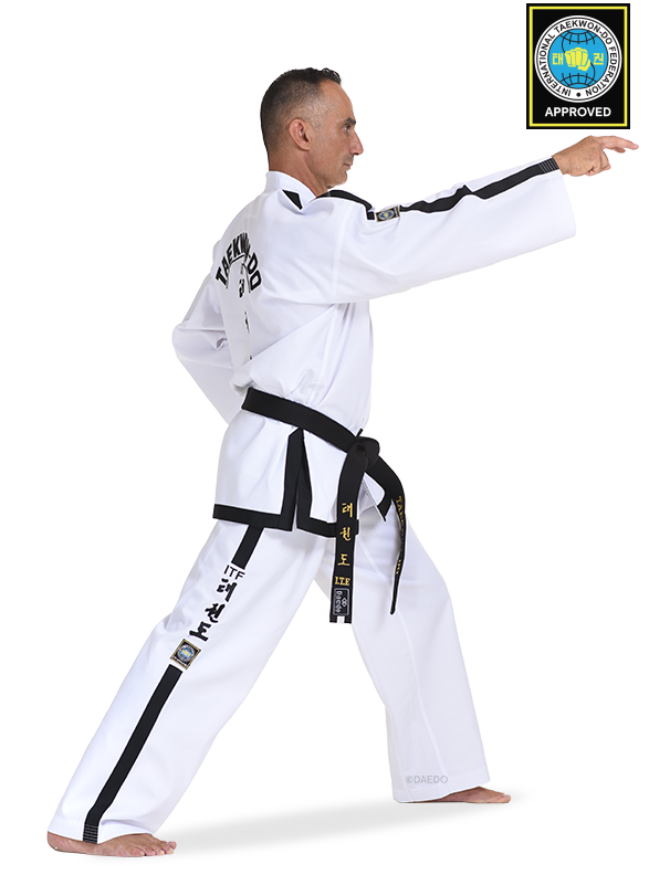ITF APPROVED "ULTRA" HI-TECH BLACK BELT INSTRUCTOR