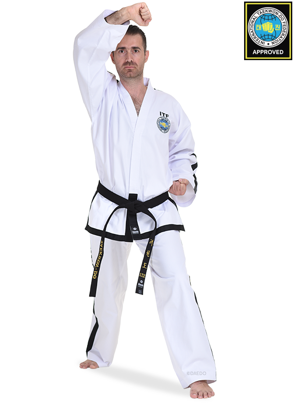 ITF APPROVED "ULTRA" HI-TECH BLACK BELT INSTRUCTOR